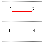 A Hilbert curve